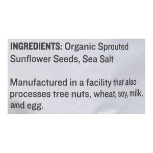 Go Raw Seeds Sunflower Sea Salt 6/10 Oz [UNFI #69332]