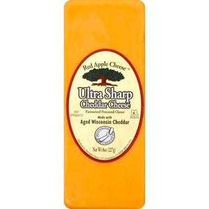 Red Apple Cheddar Ultra Sharp 12/8 Oz [Peterson #10542]