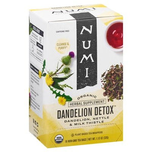 OG2 Numi Tea Dandelion Detox Herbal Tea 6/16 BAG [UNFI #67120]
