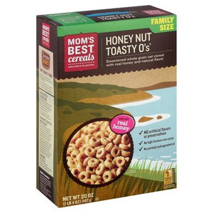 Mom Hny & Nut Toasty O`S 10/20 OZ [UNFI #34646]
