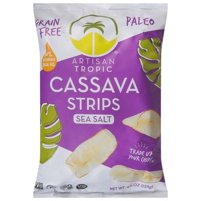 Artisan Tropic Sea Salt Cassava Strips 12/4.5 OZ [UNFI #64199]