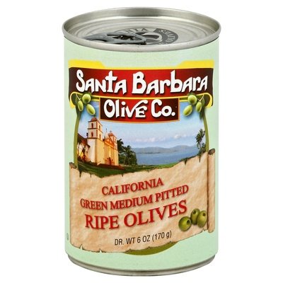Santa Barb Canned Grn Olvs 12/6 OZ [UNFI #20937]