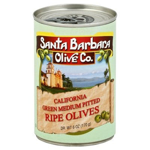 Santa Barb Canned Grn Olvs 12/6 OZ [UNFI #20937]