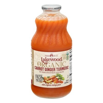 OG2 Lakewood Carrot Ginger Turmeric 6/32 OZ [UNFI #26517]