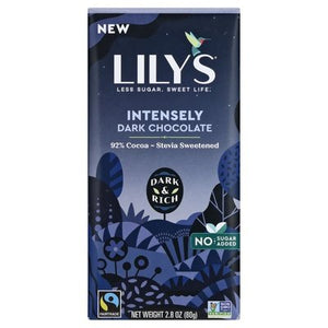 Lilys Intse Dk Choc Bar 12/2.8 OZ [UNFI #68247]