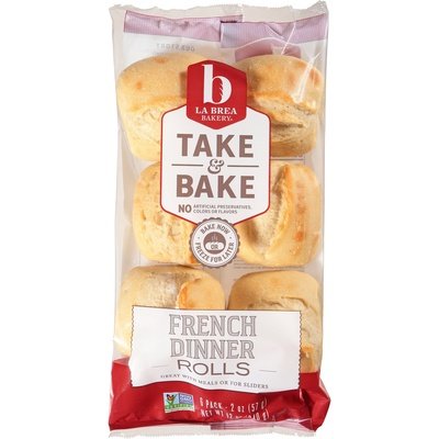 La Brea Rolls French Dinner 6Pk 18/6 Ct [Peterson #49941]