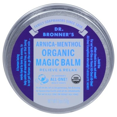 OG2 Dr Bronners Arnica Menthol Magic Balm 6/2 OZ [UNFI #14343] T