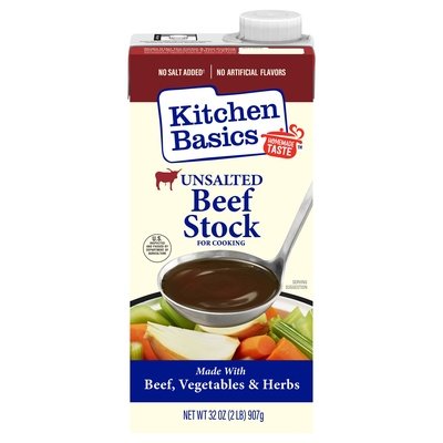 K Bas Beef Stock Unsltd 12/32 OZ [UNFI #61104]