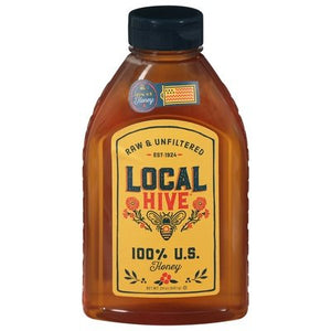 Local Hive Honey 100% Raw & UNFIltered 6/24 Oz [UNFI #74990]