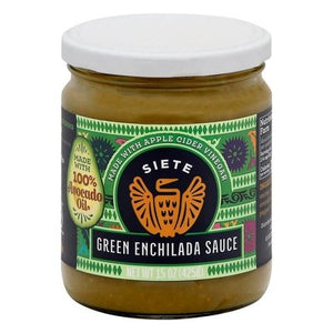 Siete Sauce Green Enchilada 6/15 Oz [UNFI #84044]