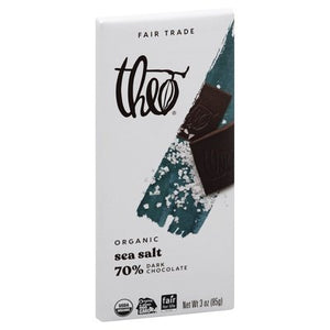 OG2 Theo Chocolate 70% Sea Salt Dark Choc 12/3 OZ [UNFI #64481]