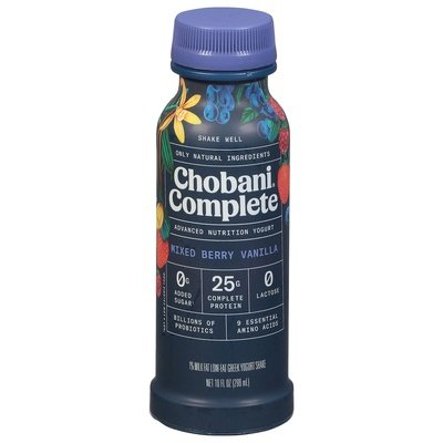 Chobani Shk/Cmpl Bry Van 8/10 OZ   [UNFI #71254]