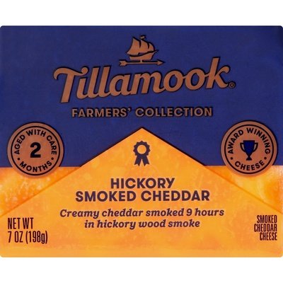 Tillamook Hickory Smoked Cheddar 12/7 Oz [Peterson #24547]