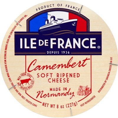 Il De France Camembert Normandy 6/8 Oz [Peterson #28260]