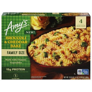 Amys Broccoli&Cheddar Bake Fam Size 8/30.34 Oz [UNFI #74554]