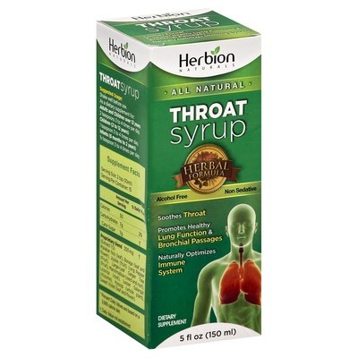 Herbion Throat Syrup 5 OZ [UNFI #75982] T