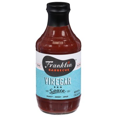 Franklin Barbecue Vinegar Barbecue Sauce 6/18 Oz [UNFI #1255]