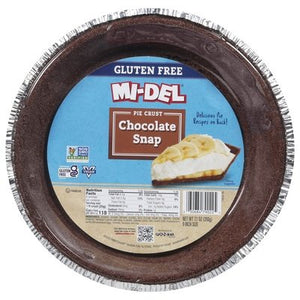 Midel Gf Choc Pie Crust 12/7.1 OZ [UNFI #68698]