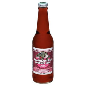 Flathd Soda Huckleberry 6/4/12 OZ [UNFI #75162]