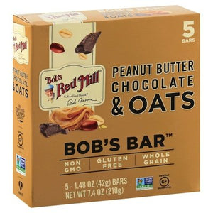 Bob`S Red Mill Peanut Butter Chocolate Oats 6/7.4 OZ [UNFI #21848]