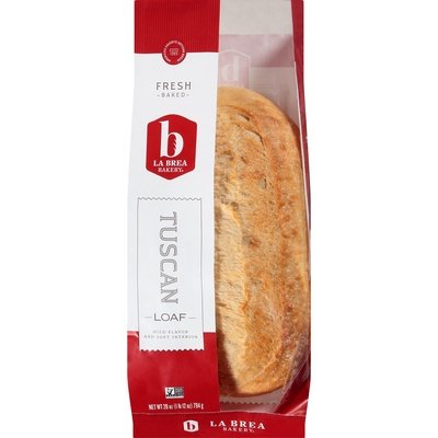 La Brea Bread Tuscan Loaf 12/28 Oz [Peterson #49862]
