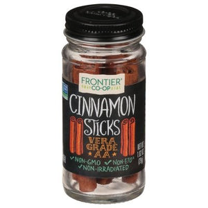 Frontier Nat Prod Co-Op Cinnamon Sticks, Vera Grd AA 1.02 OZ [UNFI #08381]
