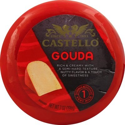 Castello Gouda Round 12/7 Oz [Peterson #29034]