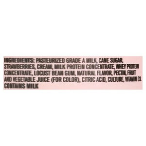Zoi Greek Yogurt Strawberry Cream 12/6 OZ [UNFI #11400]