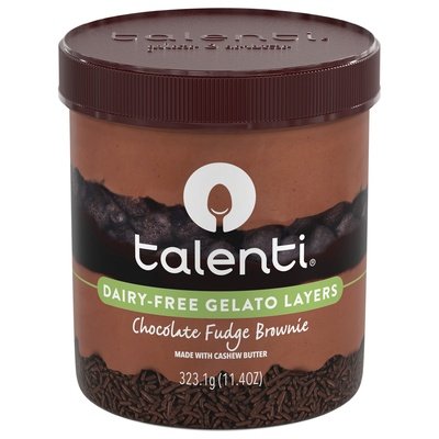 Talenti Gelato E Sorbetto Chocolate Fudge Brownie 8/11.4 Oz [UNFI #05374]