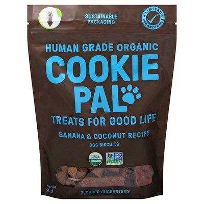 Cookie Pal Banana&Coconut, Human Grade 8/10 Oz [UNFI #20344]