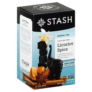 Stash Tea Licorice Spice 6/20 BAG [UNFI #29289]