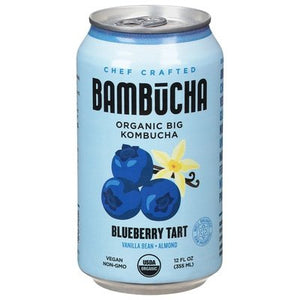 OG2 Bambucha Kombucha Blueberry Tart 12/12 OZ [UNFI #00703]