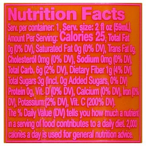 OG2 Vive Organic Immunity Boost Vitamin C 12/2 OZ [UNFI #68764]
