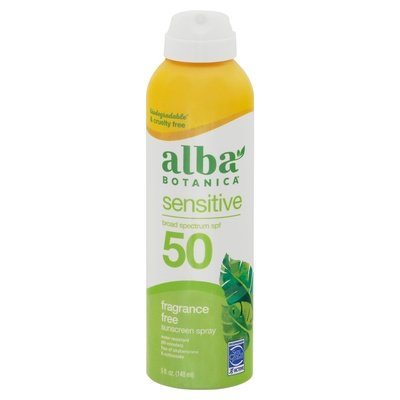 Alba Botanica Sunscreen Spry F/F Sens Spf50 5 Oz [UNFI #7311]