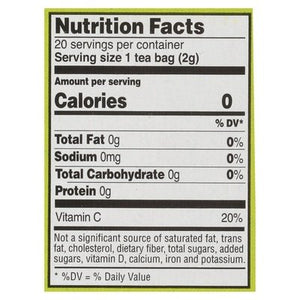 Cs Authentic Green Tea 6/20 BAG [UNFI #29374]