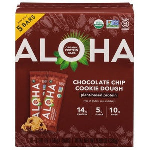 Aloha Chocolate Chip Cookie Dough 6/5 Pack [UNFI #13123]