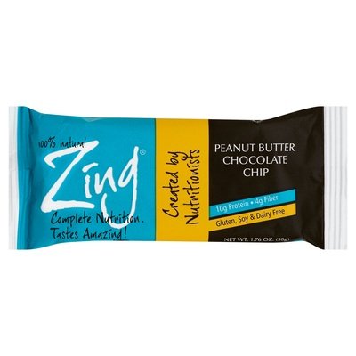 Zing Pbtr Cchip Bars 12/1.76OZ [UNFI #66075]