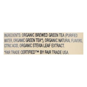 Zevia Green Tea Tropical Pineapple 12/12 Oz [UNFI #17057]