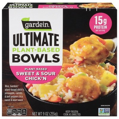 Gardein Chicken Sweet Sour Bowl 8/9 Oz [UNFI #70819]