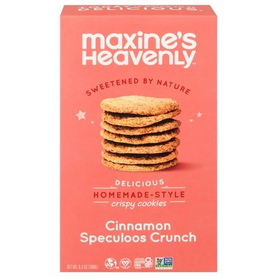 Maxine`S Heavenly Cookies Crispy Cinnamon Cookies 8/6.3 Oz [UNFI #11578]