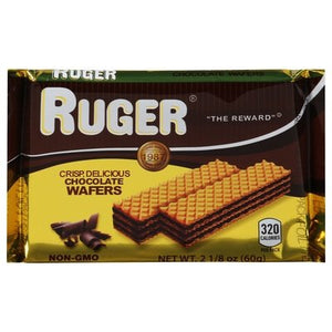 Ruger Wafer Chocolate 12/2.125Z [UNFI #07687]