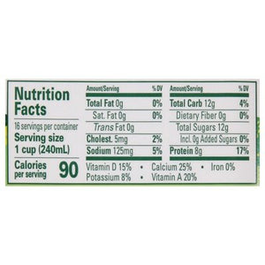 Organic Valley Ultra Pasturized Fat Free 4/128 Oz [UNFI #75260]