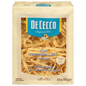 Dececco Egg Pasta Fett 12/8.8 OZ [UNFI #80967]