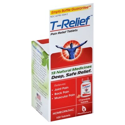 T-relief Arnica Pain Relief 100 TAB [UNFI #42147] T