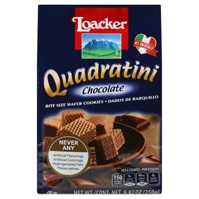 Loacker Quad Chocolate 6/8.82 OZ [UNFI #67877]