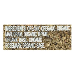 OG2 Simply Organic Italian Seasng 6/.95 OZ [UNFI #28707]