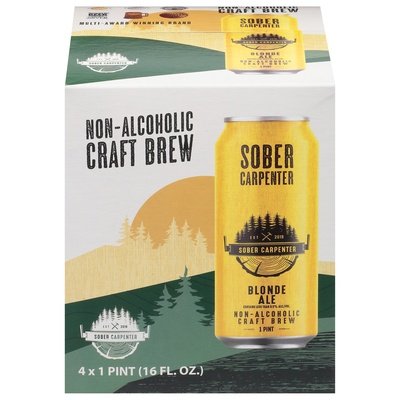Sober Carpenter Blonde Ale 6/4/16 Oz [UNFI #89285] T