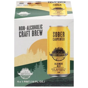 Sober Carpenter Blonde Ale 6/4/16 Oz [UNFI #89285] T
