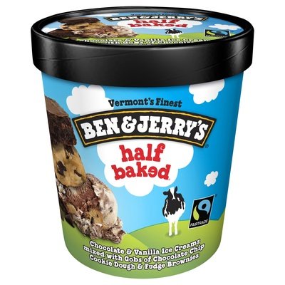 B&J Half Baked Icrm 8/PINT [UNFI #74761]