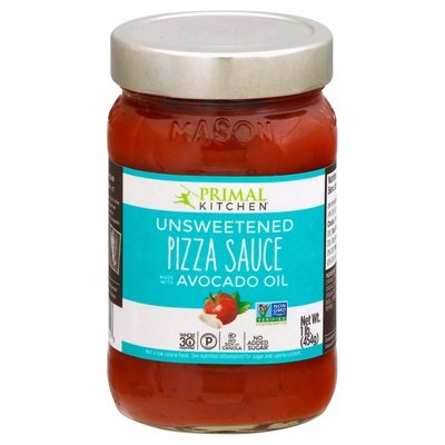 Primal Kitchen Red Pizza Sauce,Unsweetened 6/16 OZ [UNFI #63705]
